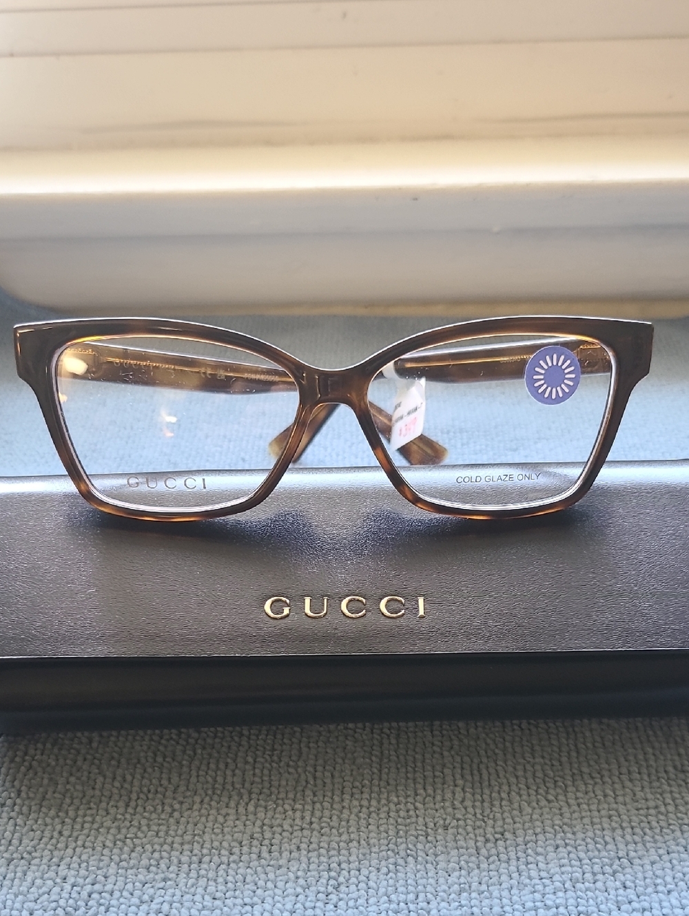 NEW & AUTHENTIC GUCCI FRAMES, MODEL GG06340, TORTOISE, HAVANNA, 55-14-145
